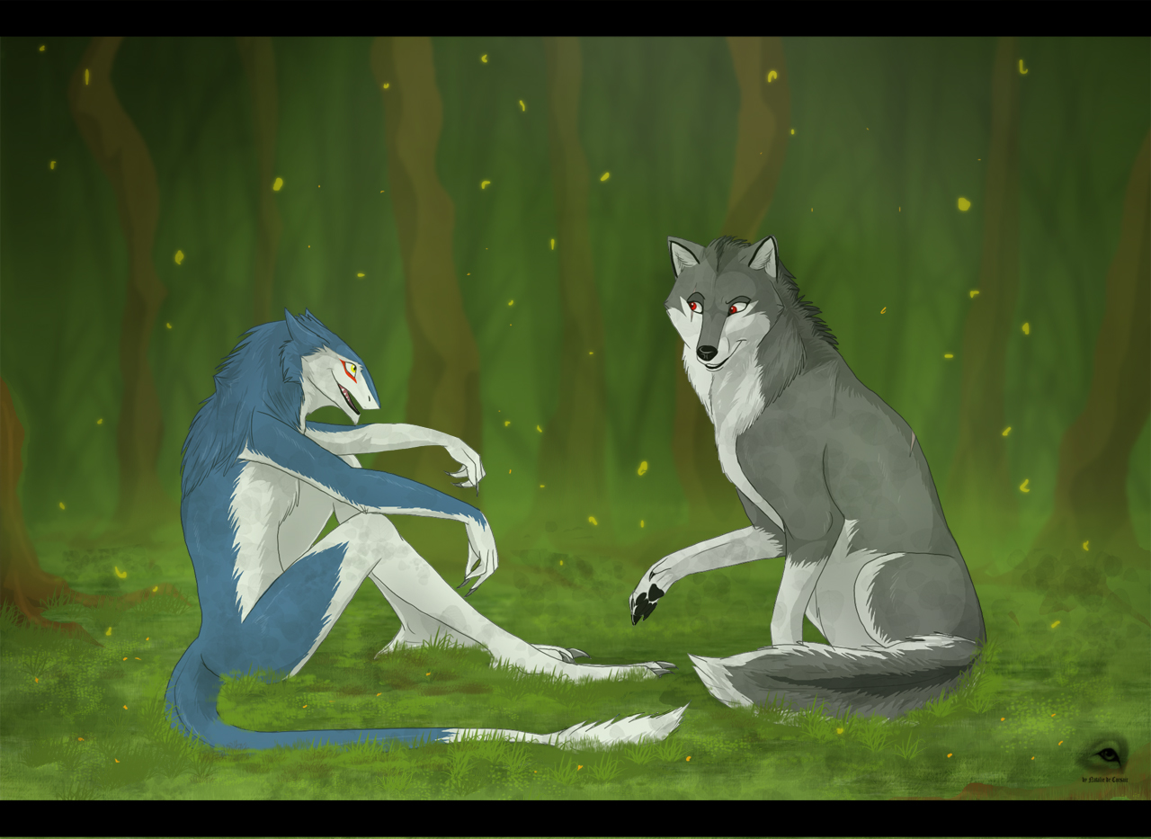 Willow волк и её брат
